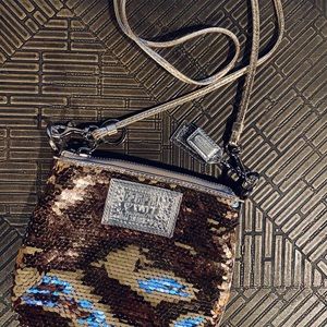 Coach Poppy Collection Sequin Crossbody